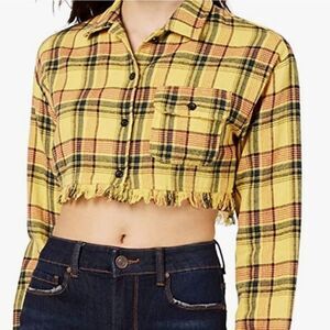 Project 28 Womens House of Polly Crop Top Blouse
